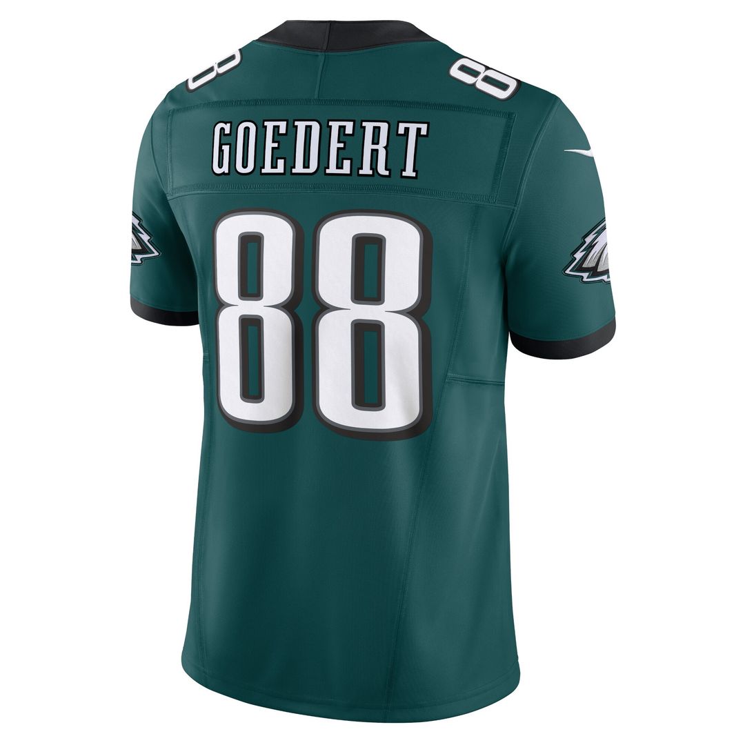 Dallas Goedert Philadelphia Eagles Nike Vapor F.U.S.E. Limited Jersey - Kelly Green