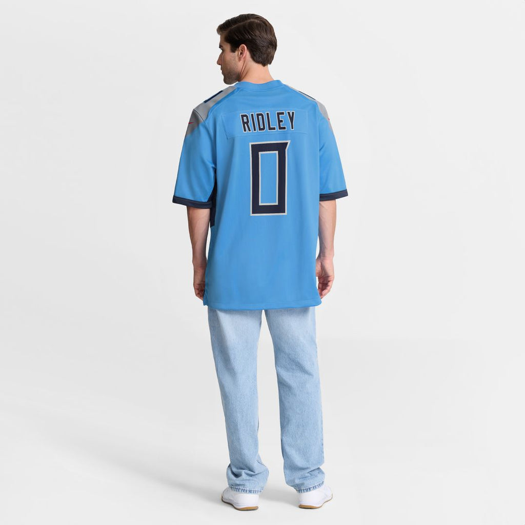 Calvin Ridley Tennessee Titans Nike Team Game Jersey -  Light Blue