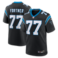 Luke Fortner Carolina Panthers Nike Team Game Jersey -  Black