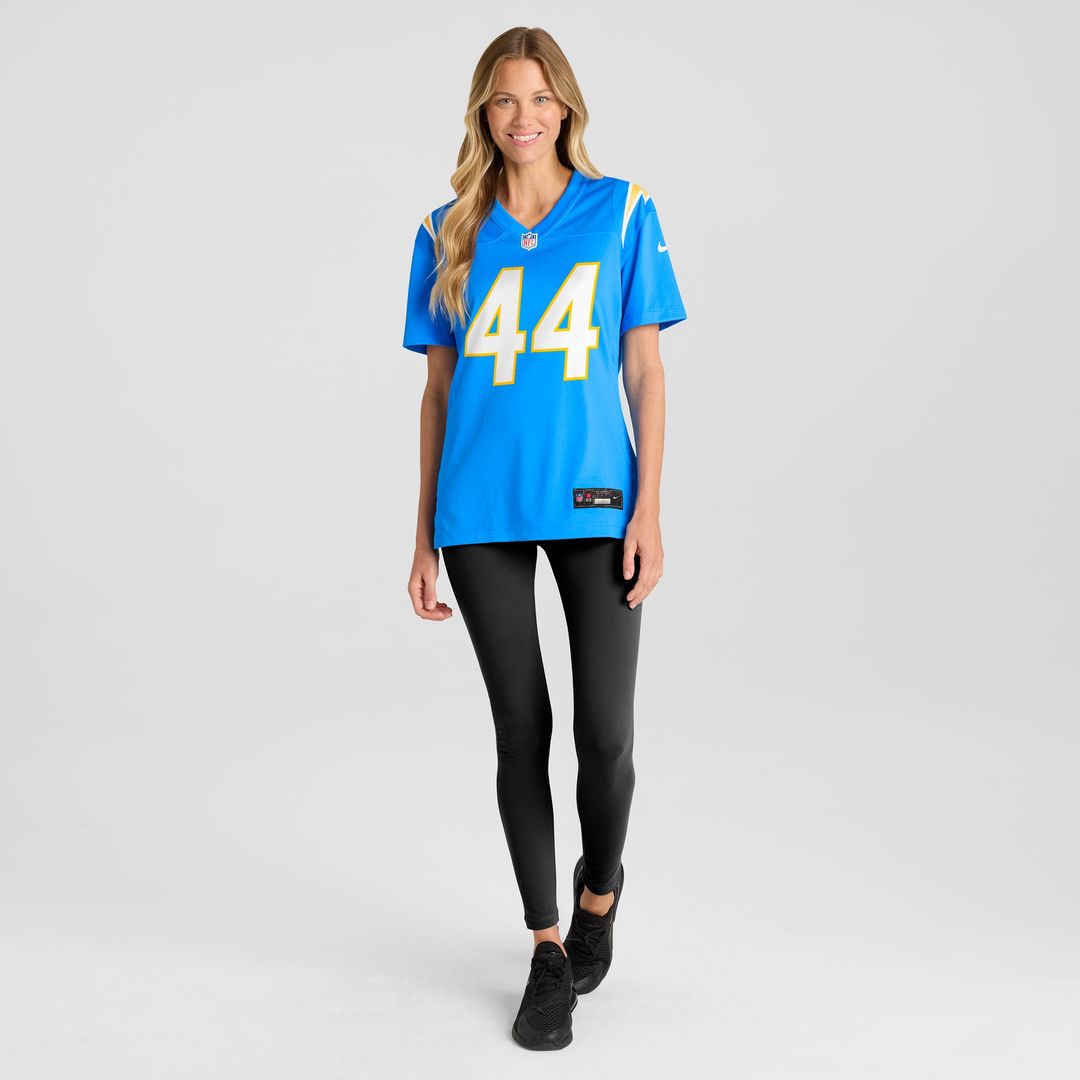 Scott Matlock Los Angeles Chargers Nike Women's  Game Jersey -  Powder Blue