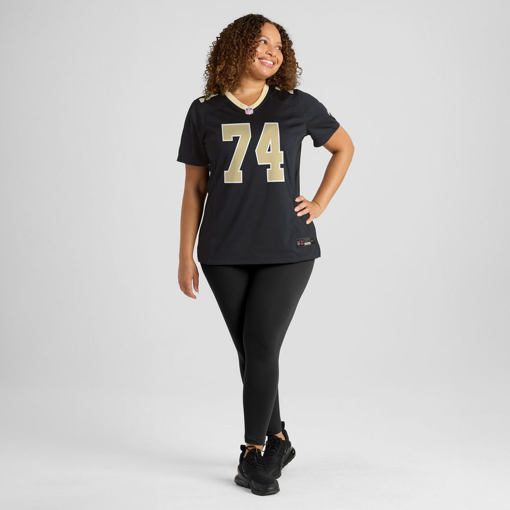 James Hurst New Orleans Saints Nike Women's Game Jersey - Black