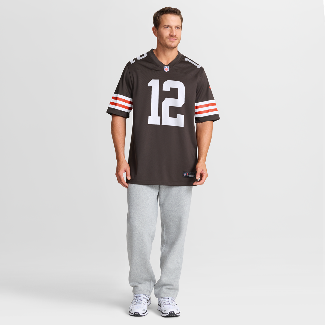 Denzel Boston Cleveland Browns Nike Game Jersey - Brown
