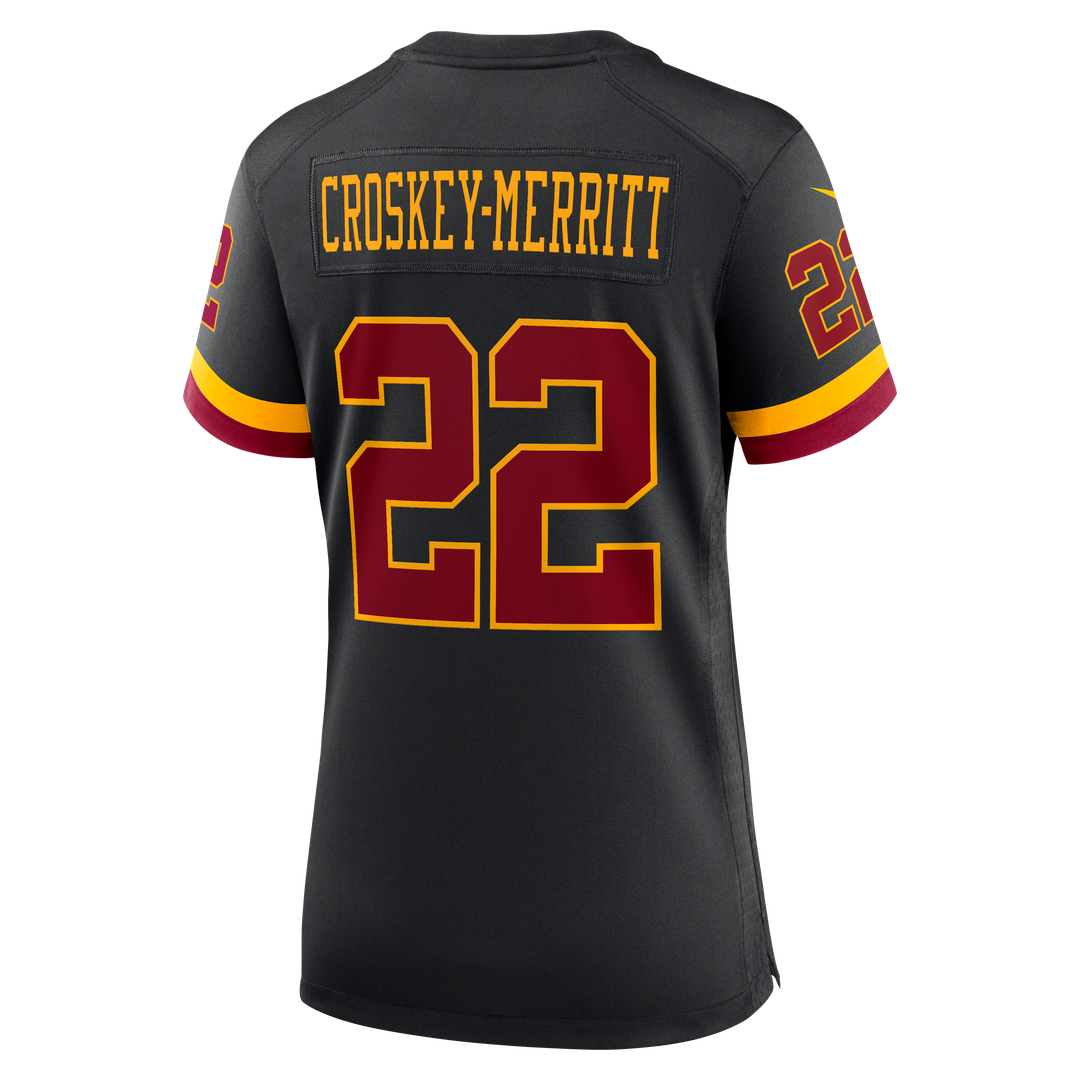 Jacory Croskey-Merritt Washington Commanders Nike Women's Game Jersey - Burgundy