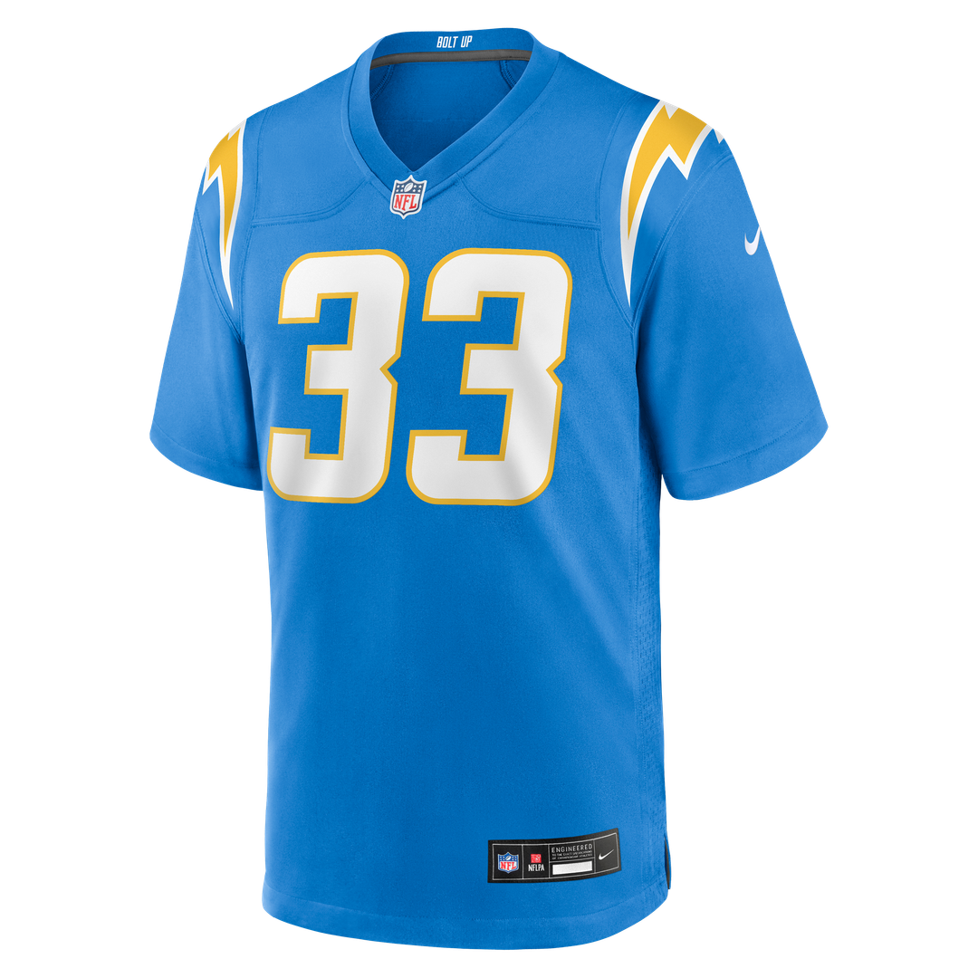 Deane Leonard Los Angeles Chargers Nike Game Player Jersey - Powder Blue