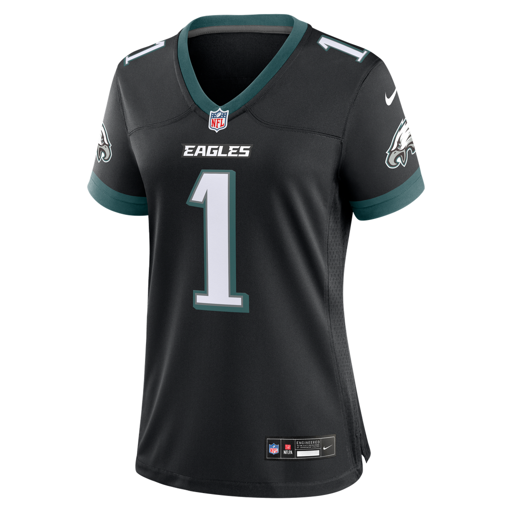 Jalen Hurts Philadelphia Eagles Nike Women's Alternate Game Jersey -  Black