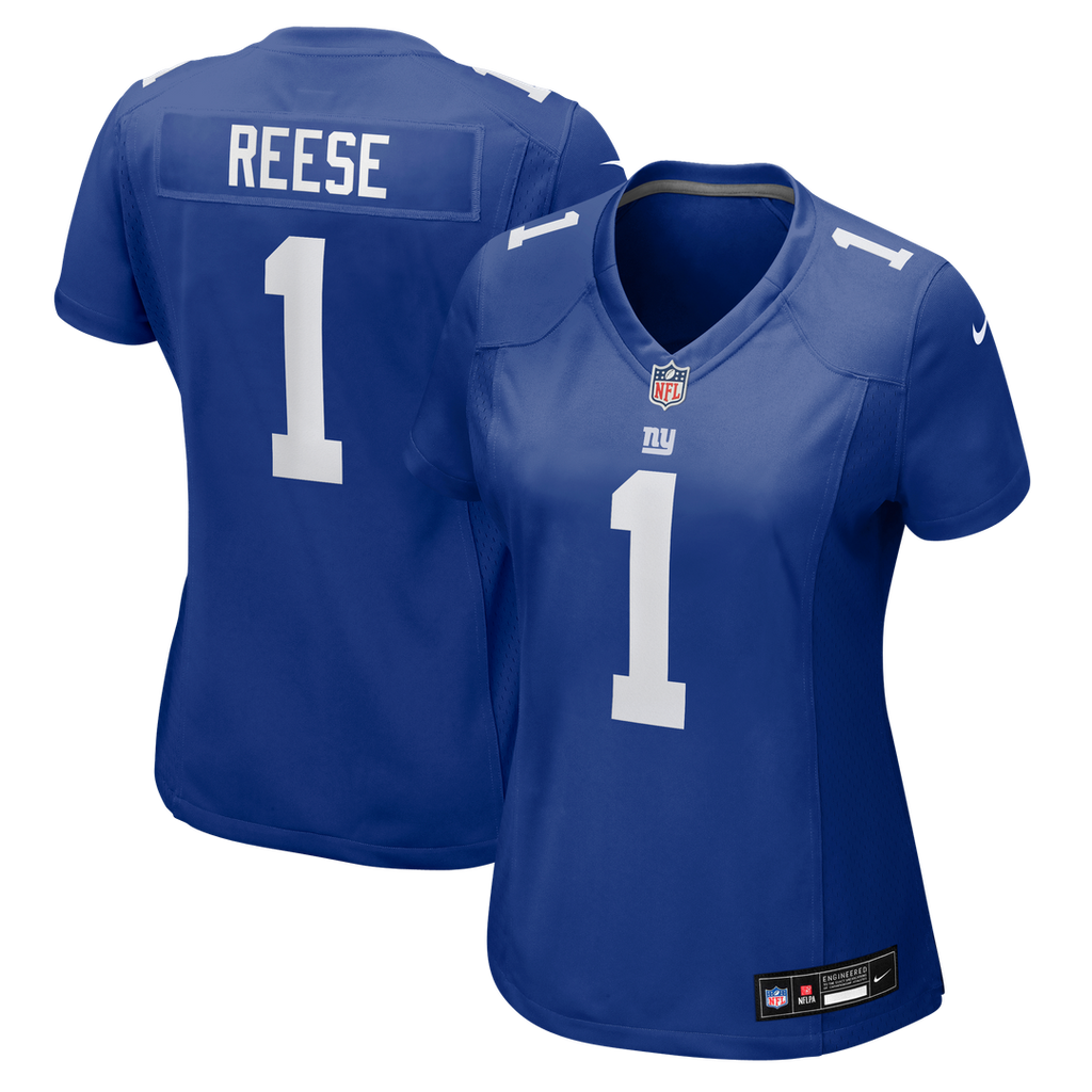 Arvell Reese New York Giants Nike Women's Game Jersey - Royal