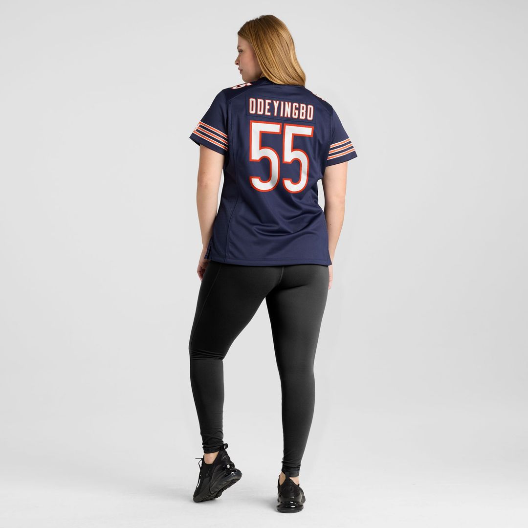 Dayo Odeyingbo Chicago Bears Nike Women's Team Game Jersey -  Navy