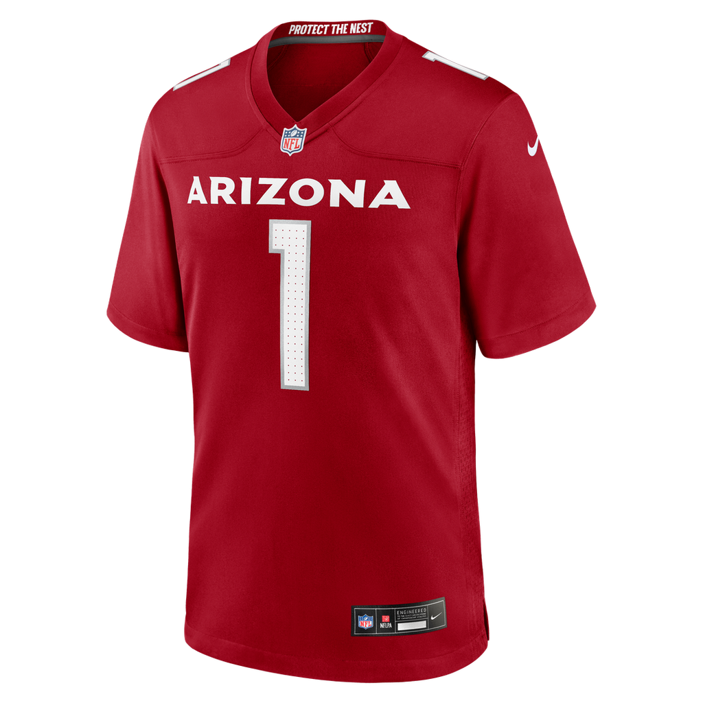 Number 1 Dad Arizona Cardinals Nike Game Jersey - Cardinal