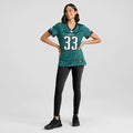 Cooper DeJean Philadelphia Eagles Nike Women's Team Game Jersey - Midnight Green