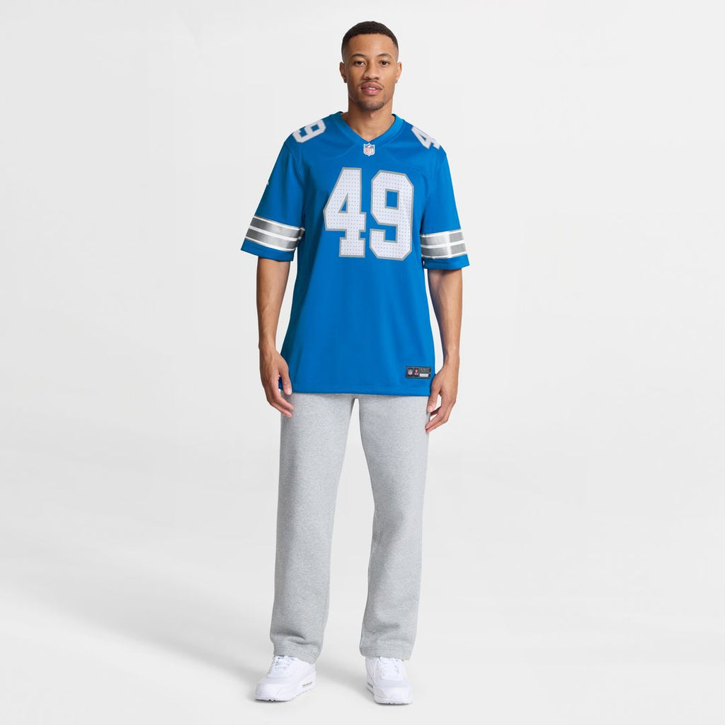 Hogan Hatten Detroit Lions Nike Game Jersey -  Blue
