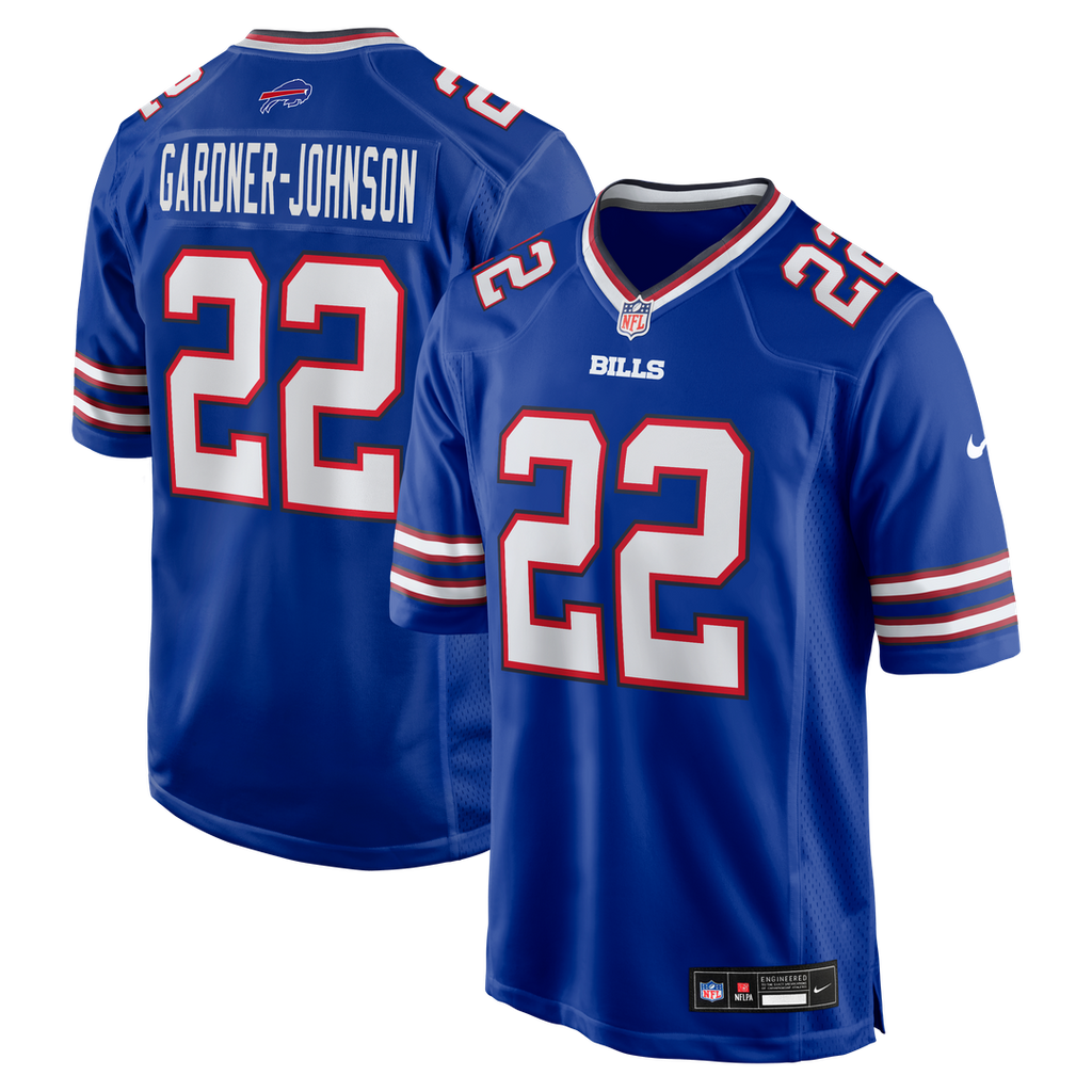 Chauncey Gardner-Johnson Buffalo Bills Nike Team Game Jersey -  Royal