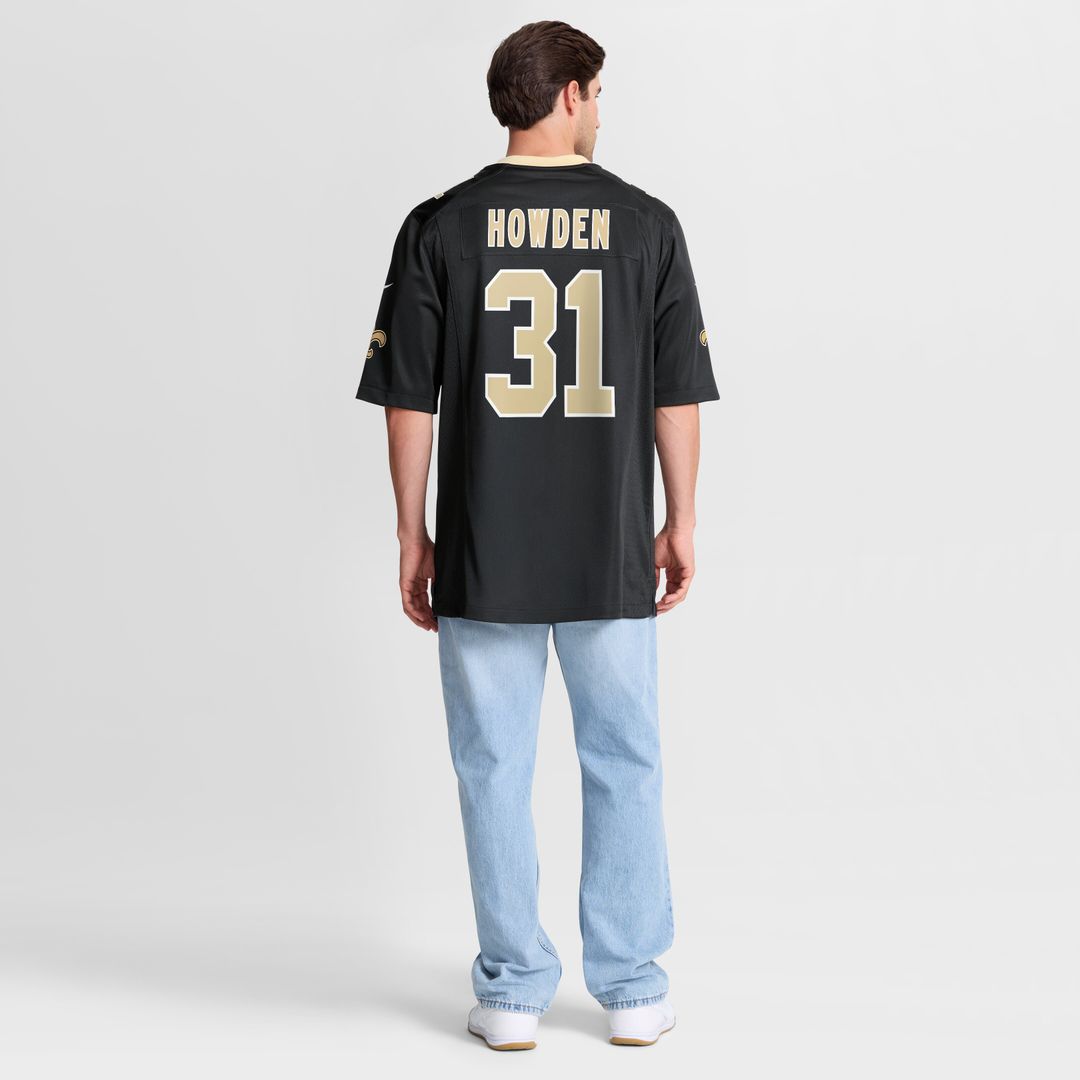 Jordan Howden New Orleans Saints Nike Team Game Jersey -  Black