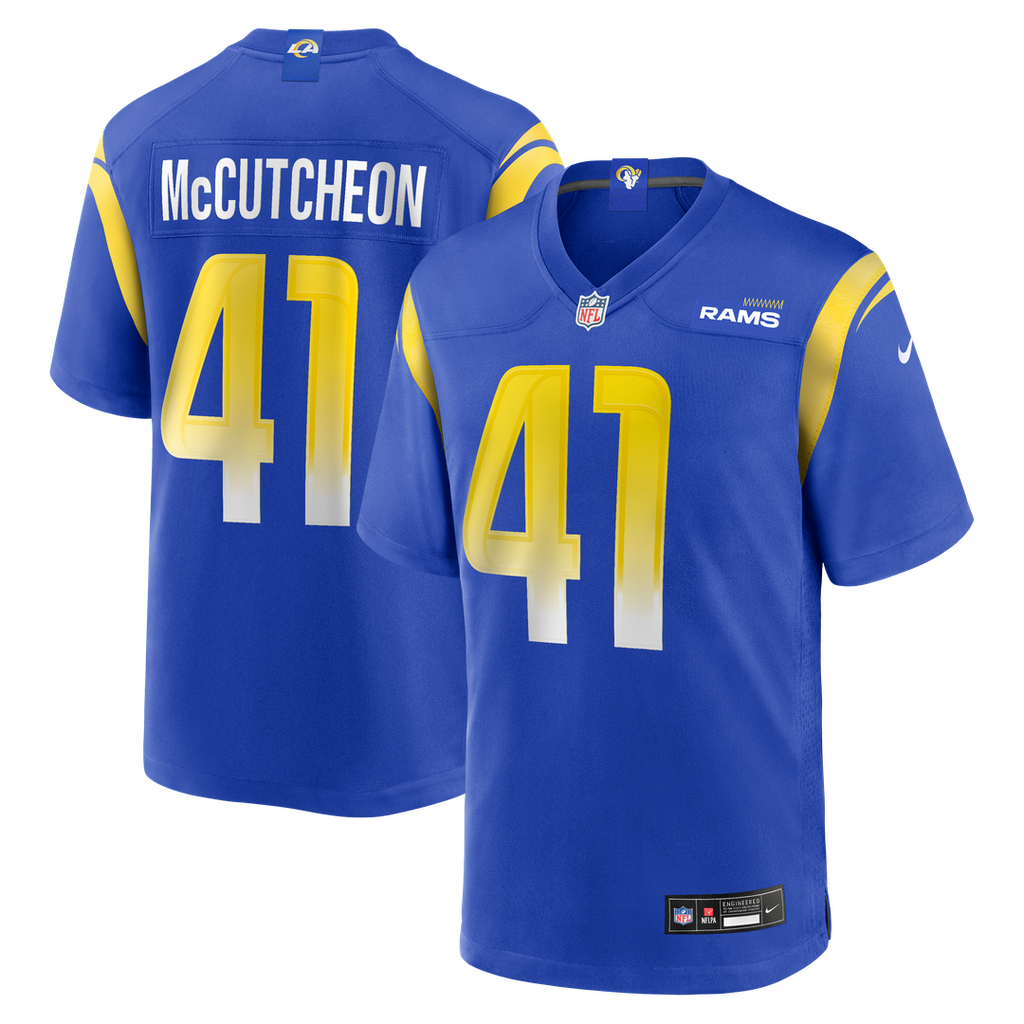 Cameron McCutcheon Los Angeles Rams Nike  Game Jersey - Royal