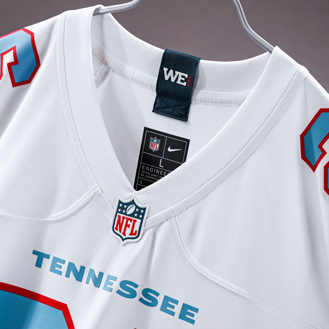 Wan'Dale Robinson Tennessee Titans Nike Team Game Jersey - Light Blue
