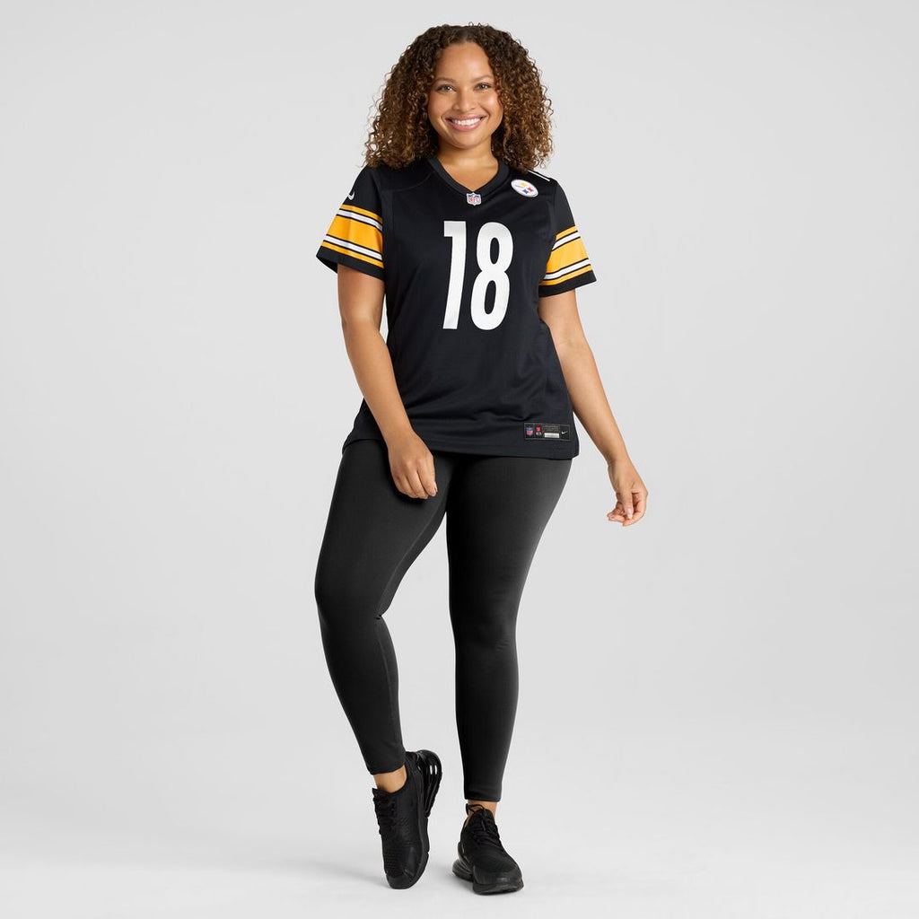 Will Howard Pittsburgh Steelers Nike Women's Team Game Jersey -  Black
