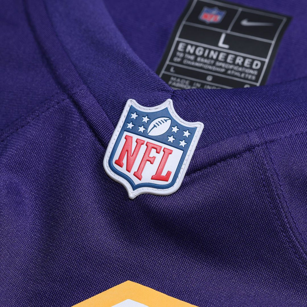 J.J. McCarthy Minnesota Vikings Nike 2nd Alternate  Player Game Jersey - Purple