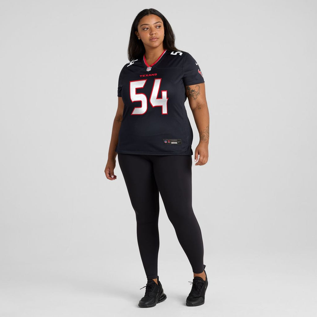 Jarrett Patterson Houston Texans Nike Women's Team Game Jersey -  Navy