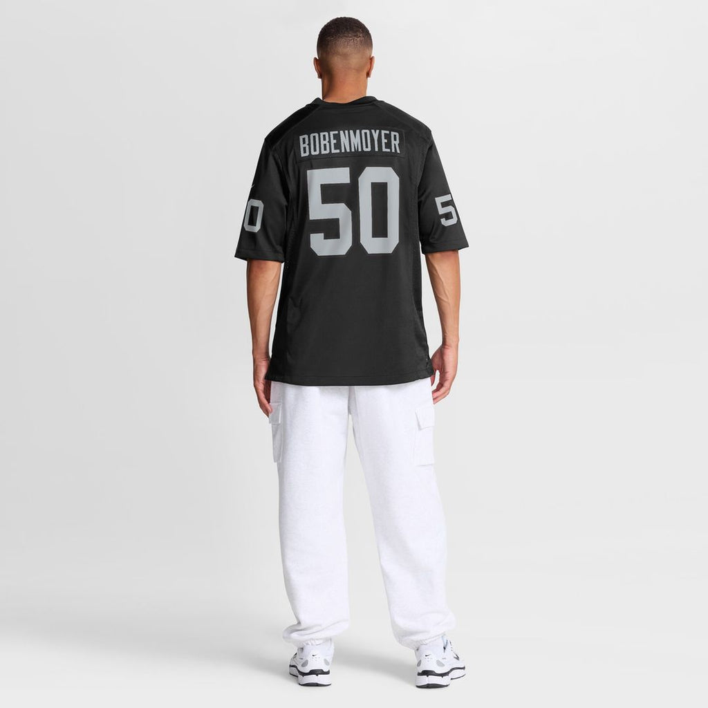 Jacob Bobenmoyer Las Vegas Raiders Nike Game Player Jersey - Black