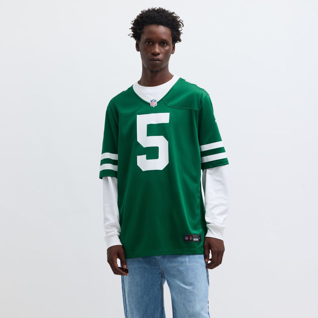 Garrett Wilson New York Jets Nike Alternate Game Jersey - Legacy Black
