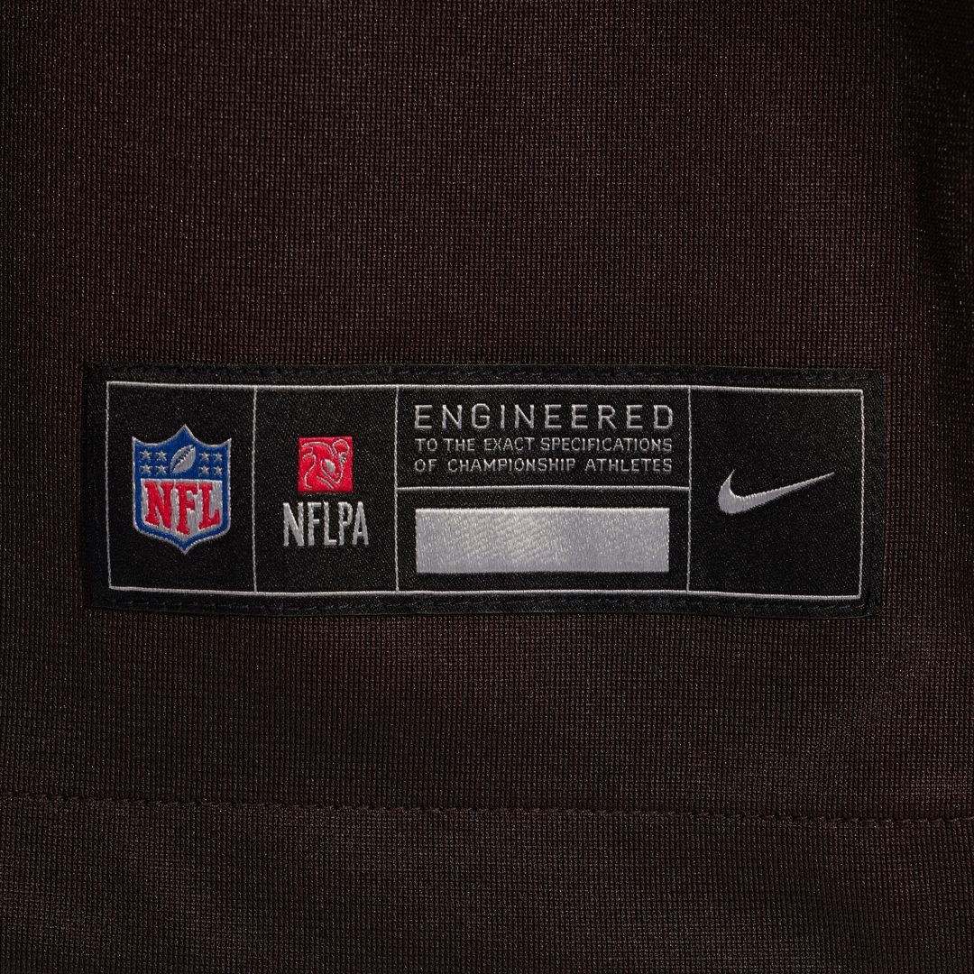 Austin Barber Cleveland Browns Nike Team Game Jersey - Brown