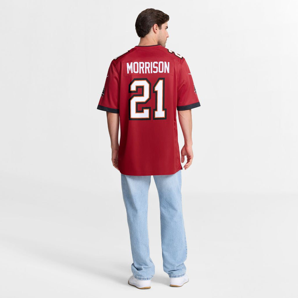 Benjamin Morrison Tampa Bay Buccaneers Nike Team Game Jersey -  Red