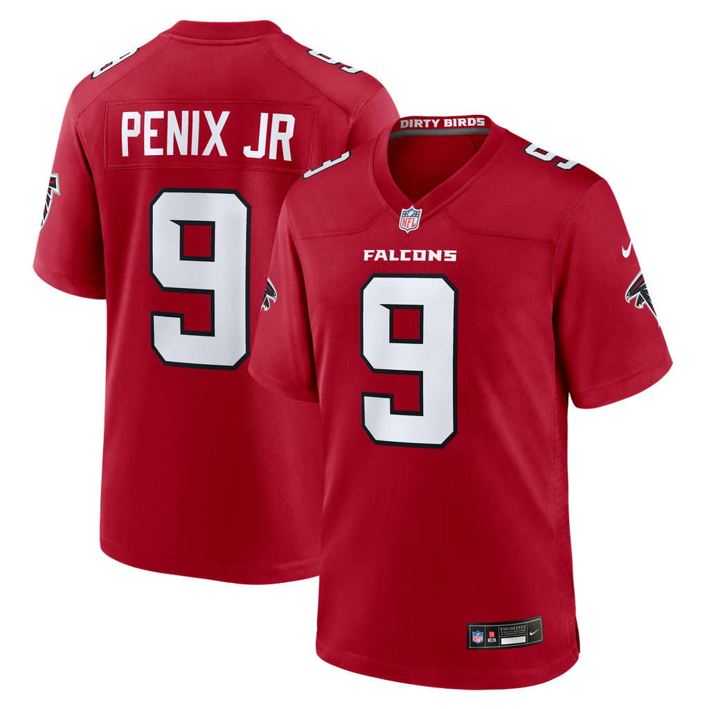 Michael Penix Jr. Atlanta Falcons Nike Game Jersey - Red