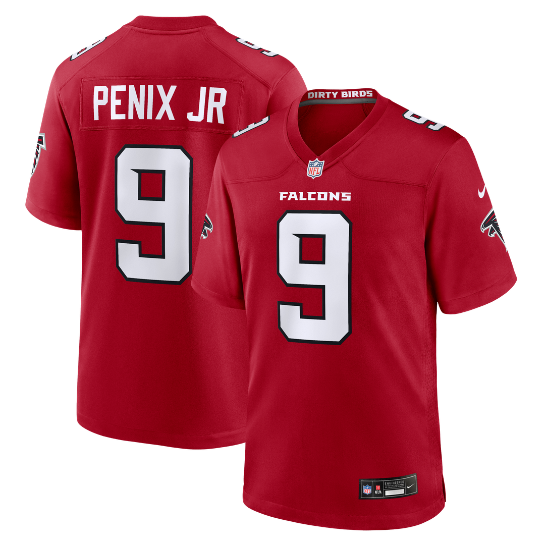 Michael Penix Jr. Atlanta Falcons Nike Game Jersey - Red