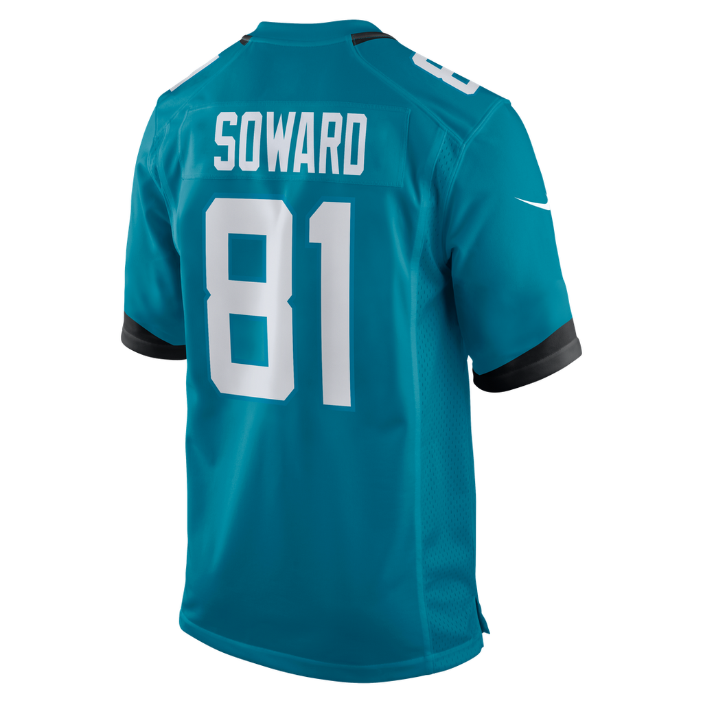 R. Jay Soward Jacksonville Jaguars Nike Retired Player Team Game Jersey -  Teal