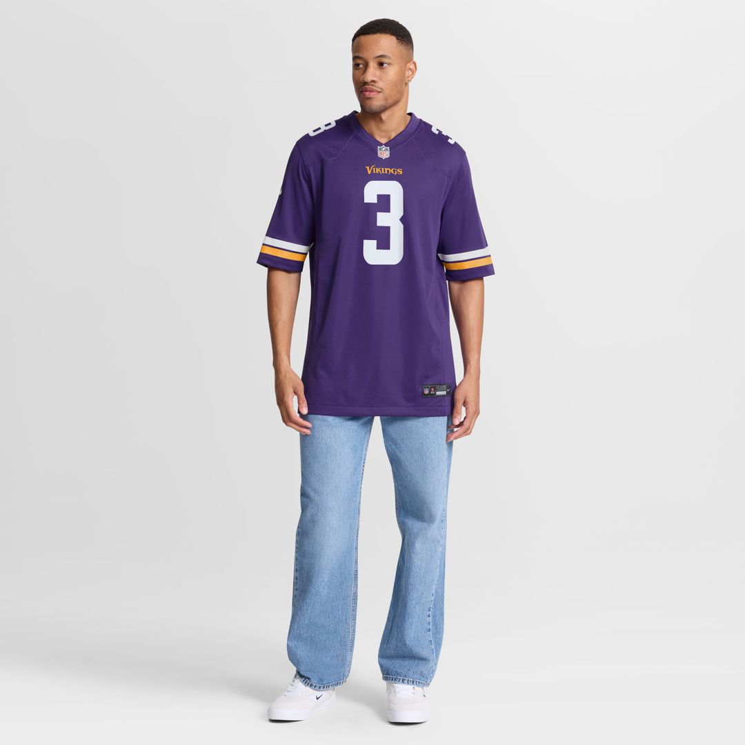 Jordan Addison Minnesota Vikings Nike Alternate Game Player Jersey - White