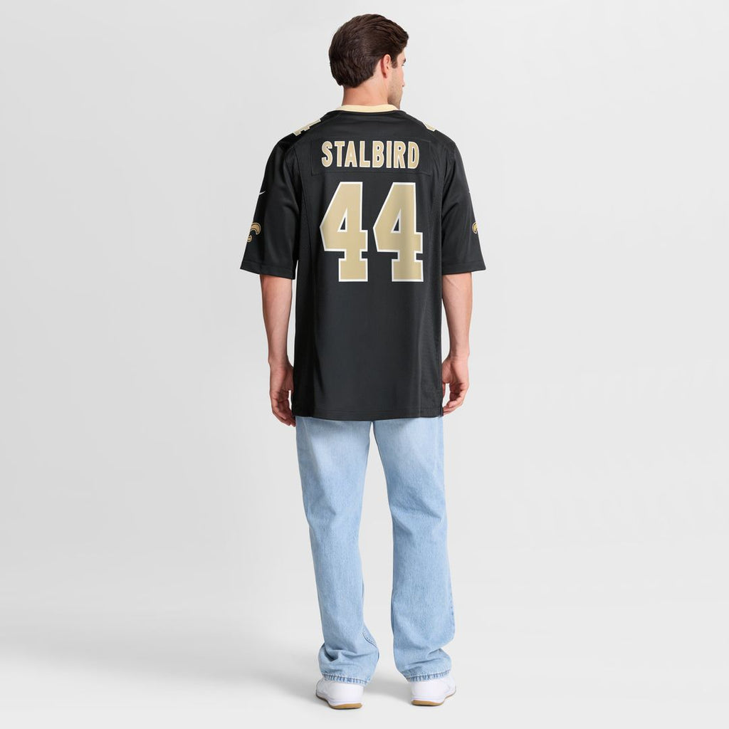 Isaiah Stalbird New Orleans Saints Nike Team Game Jersey -  Black