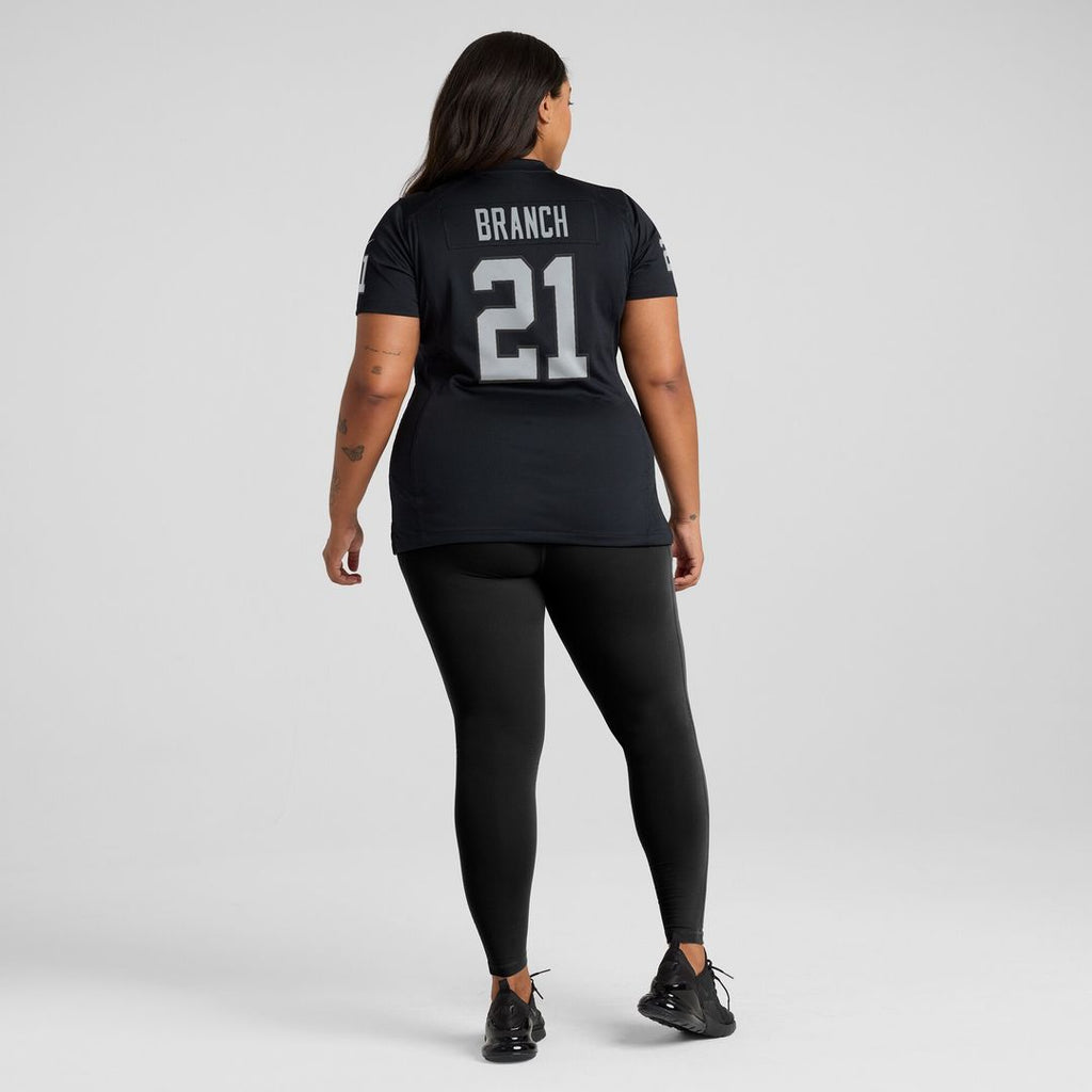 Cliff Branch Las Vegas Raiders Nike Women's Retired Player Game Jersey - Black