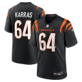 Ted Karras Cincinnati Bengals Nike Game Player Jersey - Black