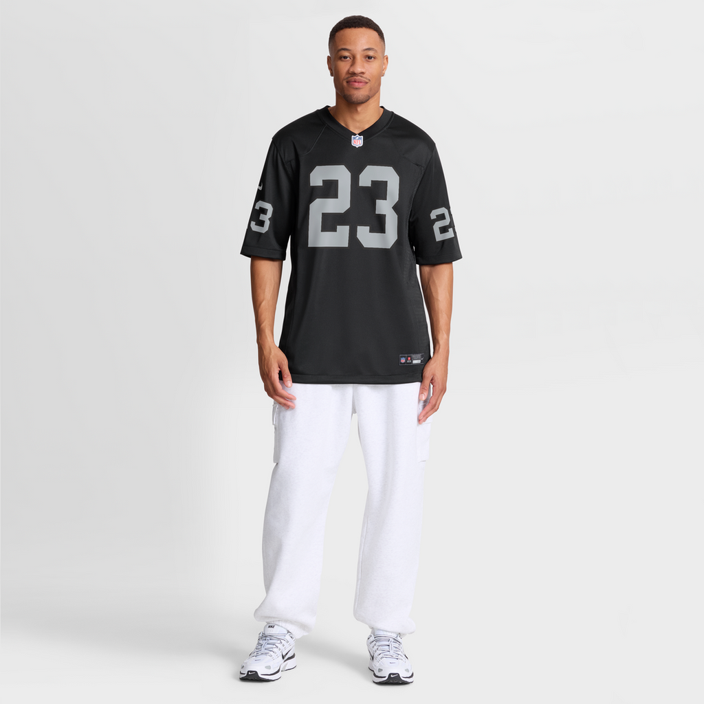 Dylan Laube Las Vegas Raiders Nike Team Game Jersey -  Black