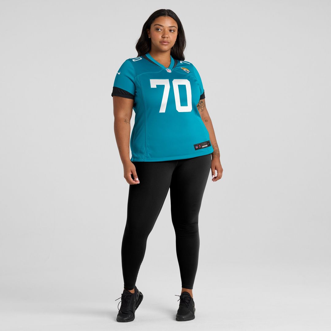 Cole Van Lanen Jacksonville Jaguars Nike Women's Game Player Jersey - Teal