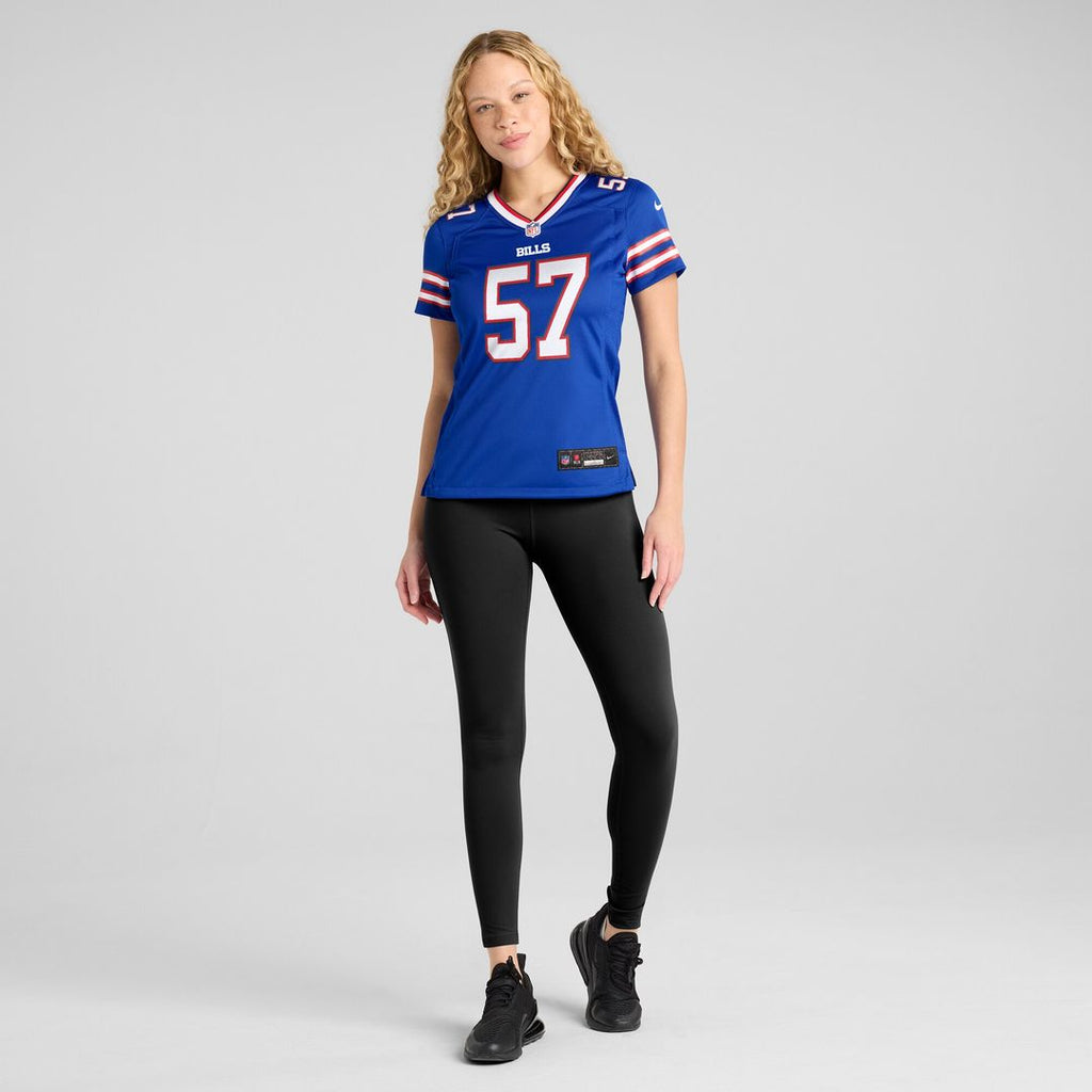 A.J. Epenesa Buffalo Bills Nike Women's Game Jersey - Royal