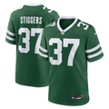 Qwan'tez Stiggers New York Jets Nike Team Game Jersey - Legacy Green