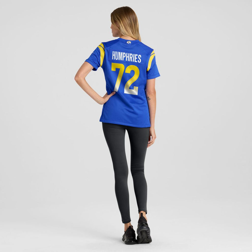 D.J. Humphries Los Angeles Rams Nike Women's Team Game Jersey -  Royal