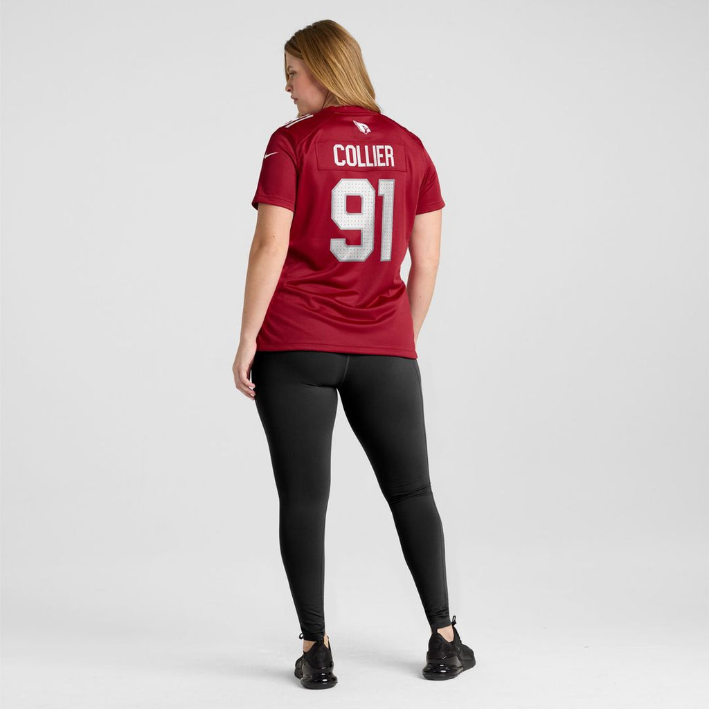 L.J. Collier Arizona Cardinals Nike Women's  Game Jersey -  Cardinal