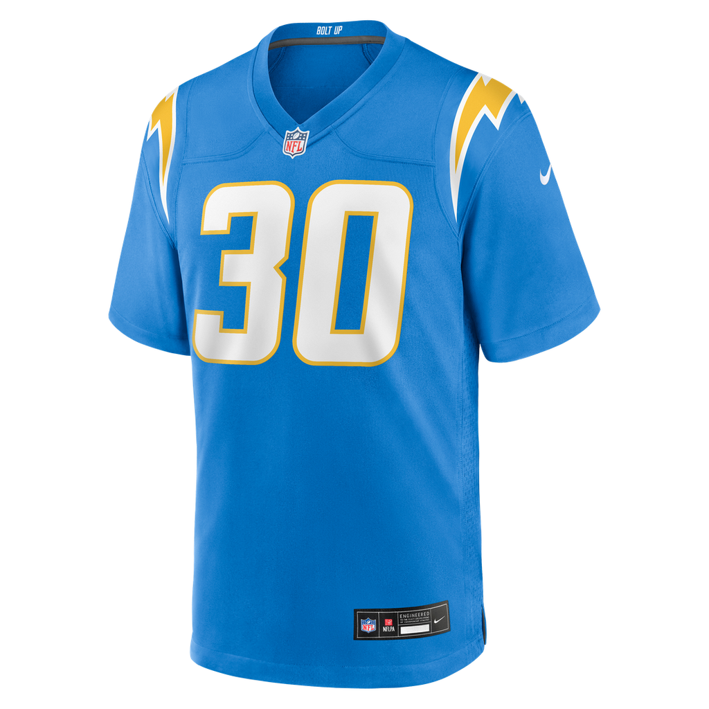 Alec Ingold Los Angeles Chargers Nike Team Game Jersey - Powder Blue