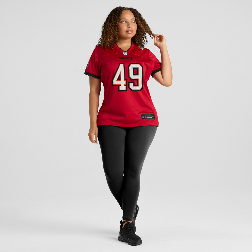 Owen Wright Tampa Bay Buccaneers Nike Women's Team  Game Jersey -  Red