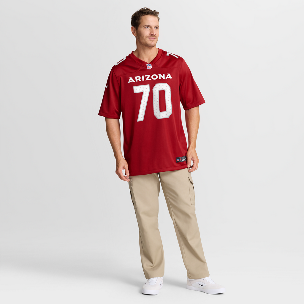 Paris Johnson Jr. Arizona Cardinals Nike  Game Jersey - Cardinal