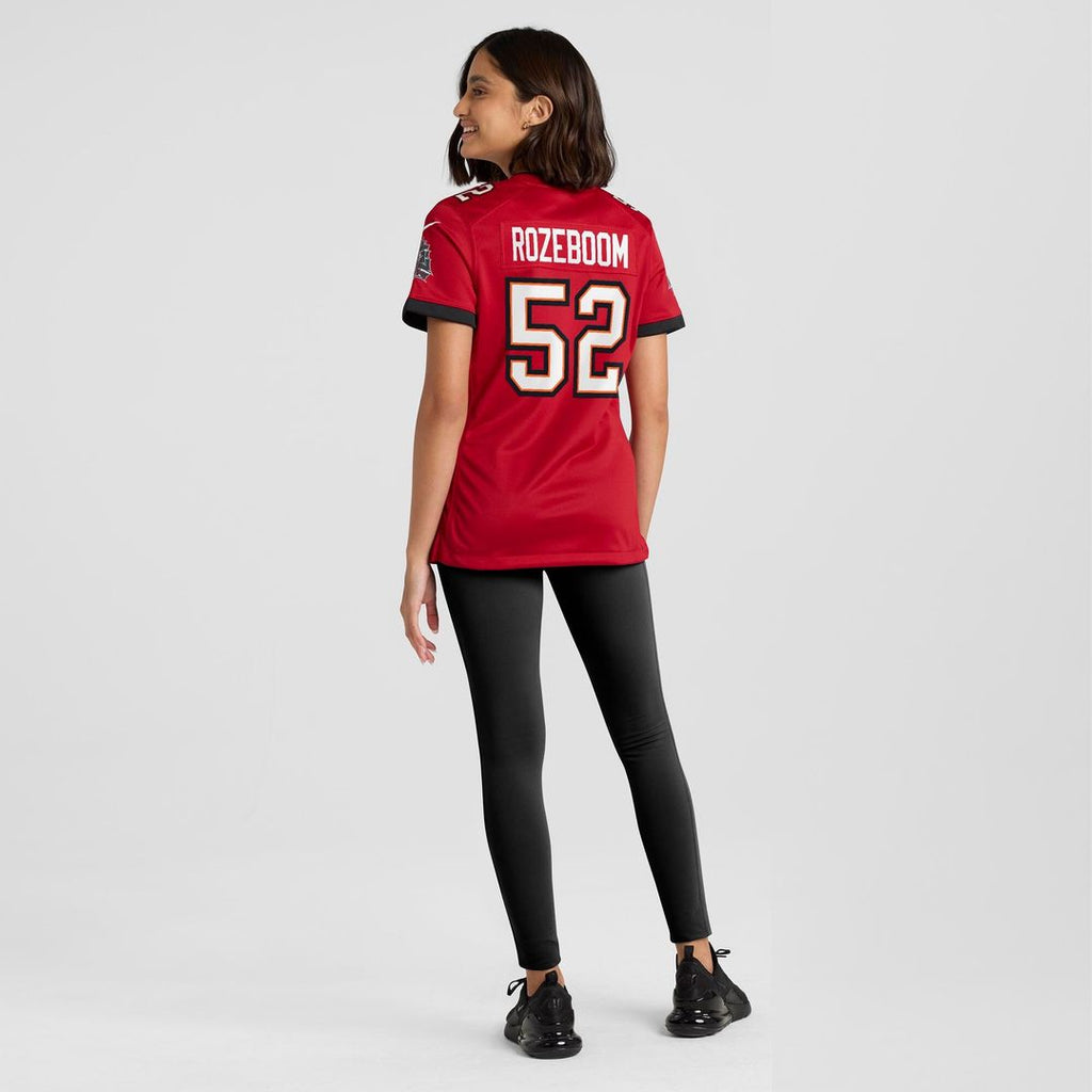 Christian Rozeboom Tampa Bay Buccaneers Nike Women's Team Game Jersey - Red