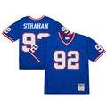 Michael Strahan New York Giants Mitchell & Ness 1993 Legacy Replica Jersey - Royal