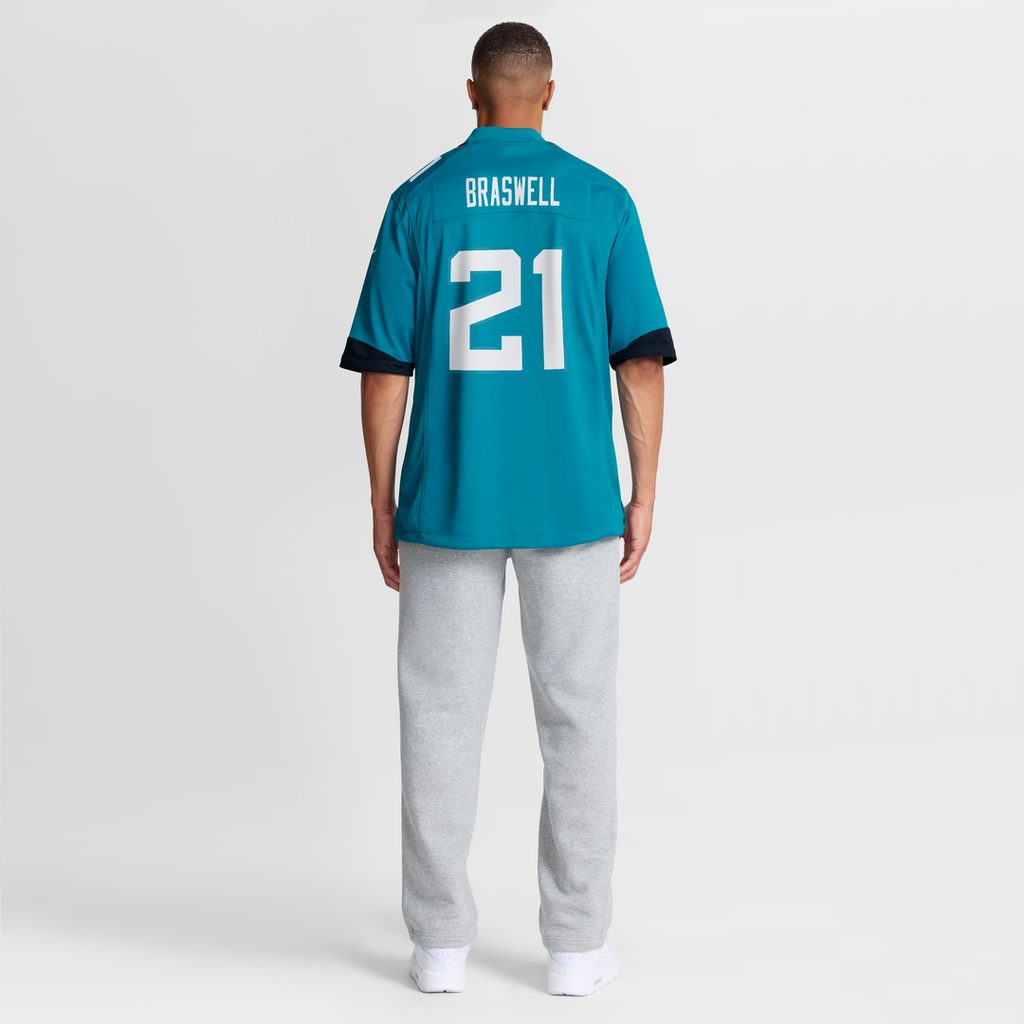 Christian Braswell Jacksonville Jaguars Nike Team Game Jersey -  Teal