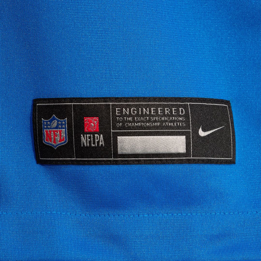 Jack Campbell Detroit Lions Nike Game Jersey - Blue