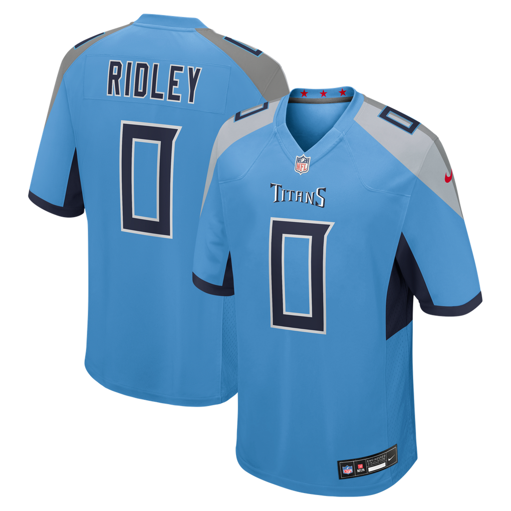 Calvin Ridley Tennessee Titans Nike Team Game Jersey -  Light Blue