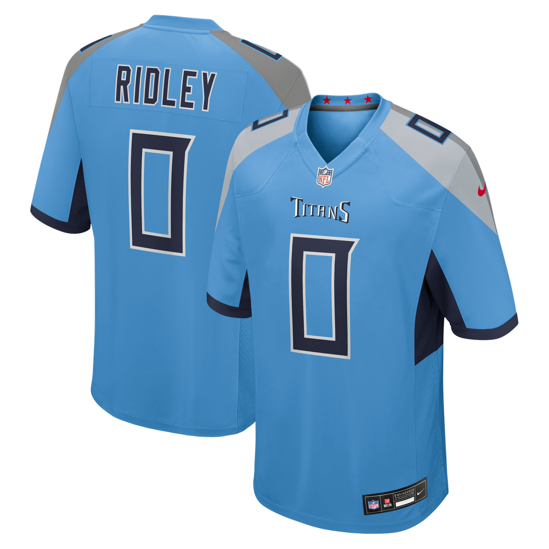 Calvin Ridley Tennessee Titans Nike Team Game Jersey -  Light Blue