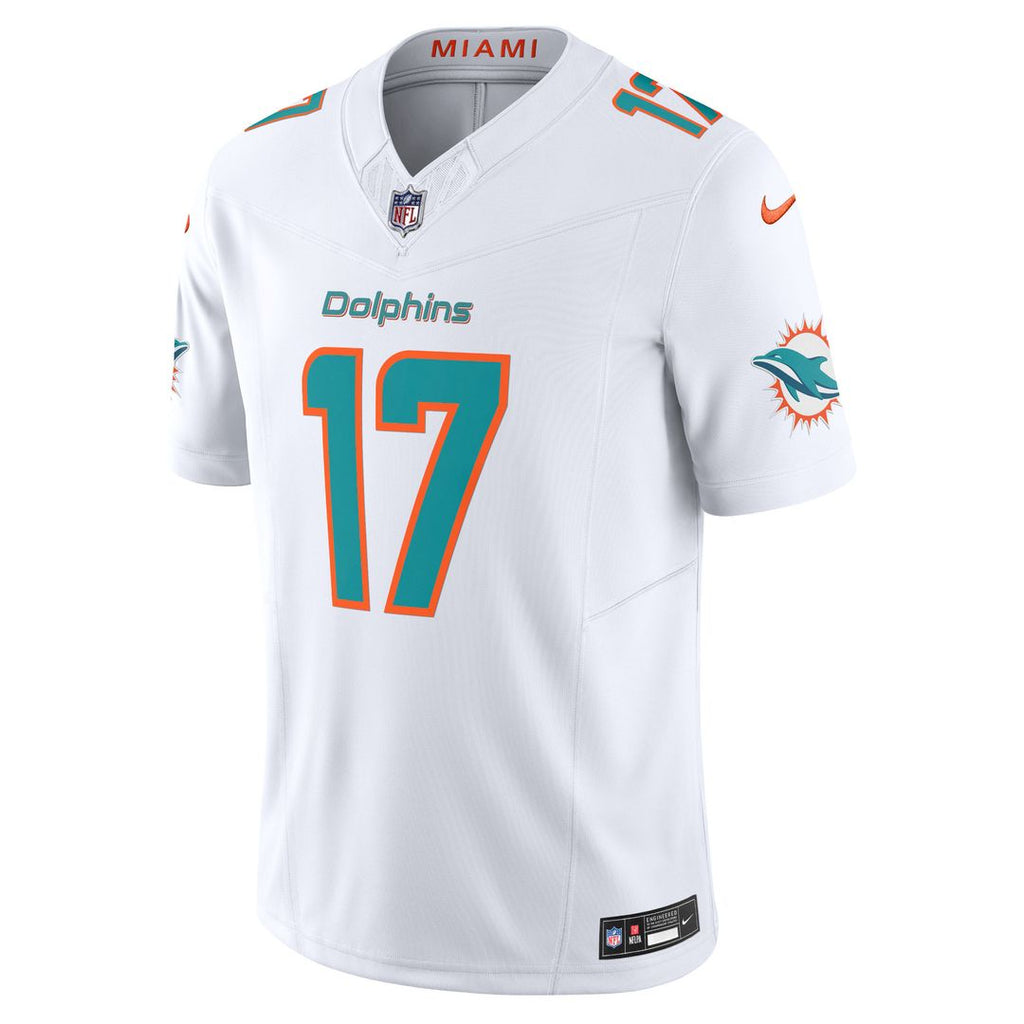 Jaylen Waddle Miami Dolphins Nike Vapor F.U.S.E. Limited Jersey - Aqua