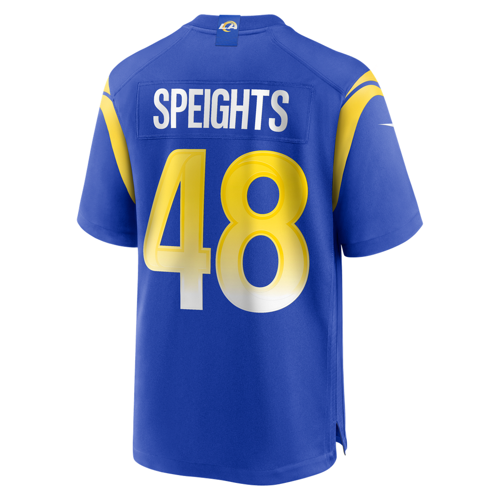 Omar Speights Los Angeles Rams Nike Game Jersey -  Royal