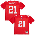Tiki Barber New York Giants Mitchell & Ness 2004 Legacy Replica Jersey - Red
